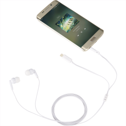 branded Wired Earbuds with Multi-Tips, from our range of promotional Earbuds & Headphones