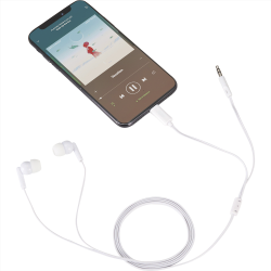 branded Wired Earbuds with Multi-Tips, from our range of promotional Earbuds & Headphones