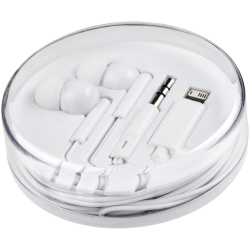 branded Wired Earbuds with Multi-Tips, from our range of promotional Earbuds & Headphones