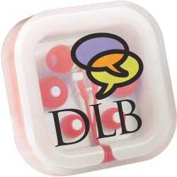 branded Ear Buds in Case Organiser, from our range of promotional Earbuds & Headphones