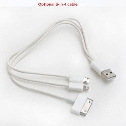 branded 3-in-1 Cable for Power Banks, from our range of promotional USB Hubs & Cables