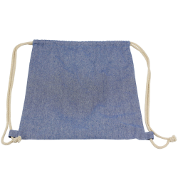 Drawstring Bags & Back Sacks - Melange Custom Dyed Drawstring Bag