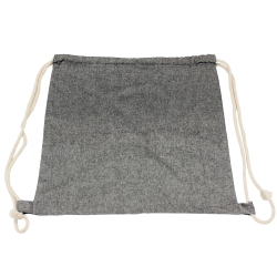 Drawstring Bags & Back Sacks - Melange Custom Dyed Drawstring Bag