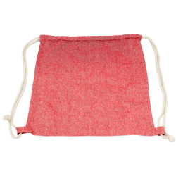 Drawstring Bags & Back Sacks - Melange Custom Dyed Drawstring Bag