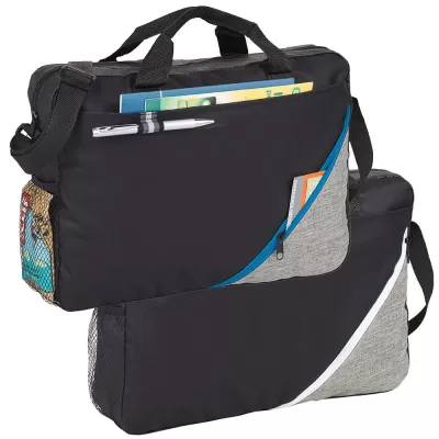 branded Corner Pocket Con Briefcase, from our range of promotional Conference Bags & Satchels