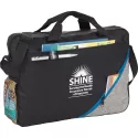branded Corner Pocket Con Briefcase, from our range of promotional Conference Bags &amp; Satchels