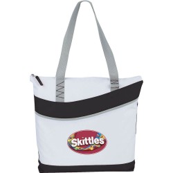 branded Upswing Zippered Convention Tote, from our range of promotional Conference Bags & Satchels