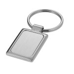 branded Rectangle Keyring, from our range of promotional Metal Keyrings