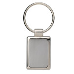 branded Rectangle Keyring, from our range of promotional Metal Keyrings