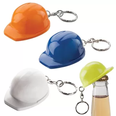 branded Hard Hat Keyring, from our range of promotional Printed Keyrings