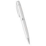 branded Casarotto Ballpoint Pen - Silver, from our range of promotional Metal Promotional Pens