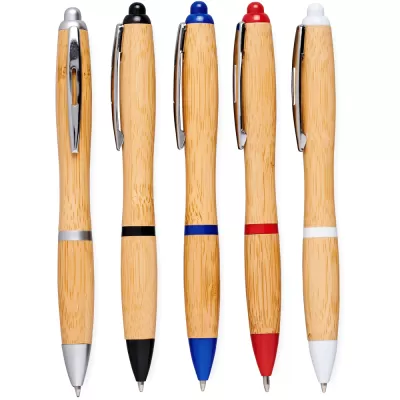 branded Nash Bamboo Ballpoint Pen, from our range of promotional Bamboo & Wood Pens