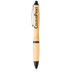 Bamboo &amp; Wood Enviro Pens  - Nash Bamboo Ballpoint Pen