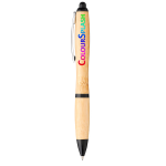 Bamboo &amp; Wood Enviro Pens  - Nash Bamboo Ballpoint Pen