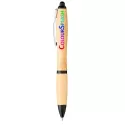 branded Nash Bamboo Ballpoint Pen, from our range of promotional Bamboo &amp; Wood Pens
