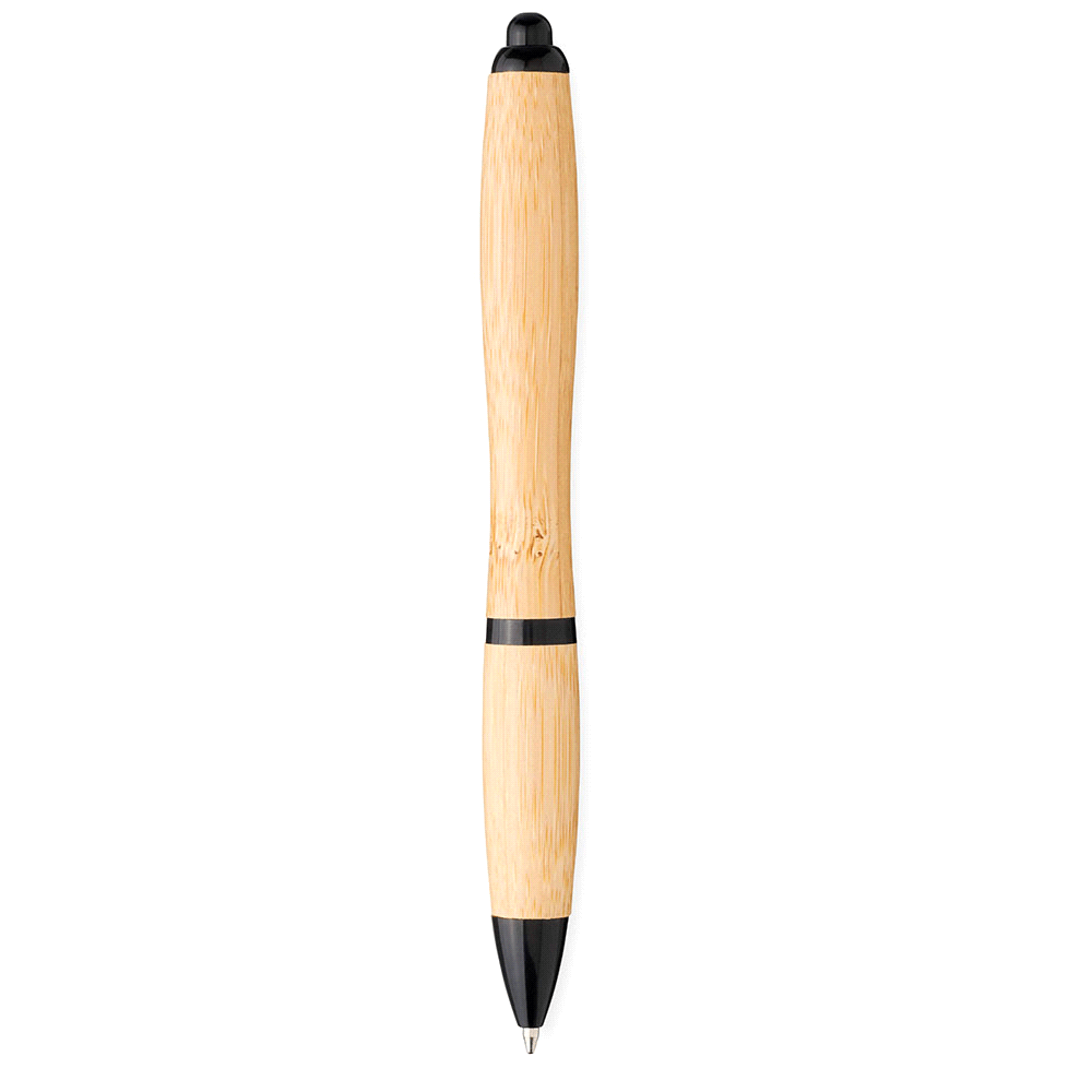branded Nash Bamboo Ballpoint Pen, from our range of promotional Bamboo & Wood Pens