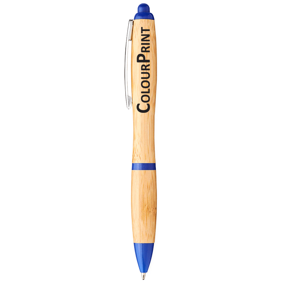 branded Nash Bamboo Ballpoint Pen, from our range of promotional Bamboo & Wood Pens