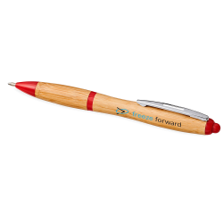 Bamboo & Wood Enviro Pens - Nash Bamboo Ballpoint Pen