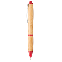 Bamboo & Wood Enviro Pens - Nash Bamboo Ballpoint Pen