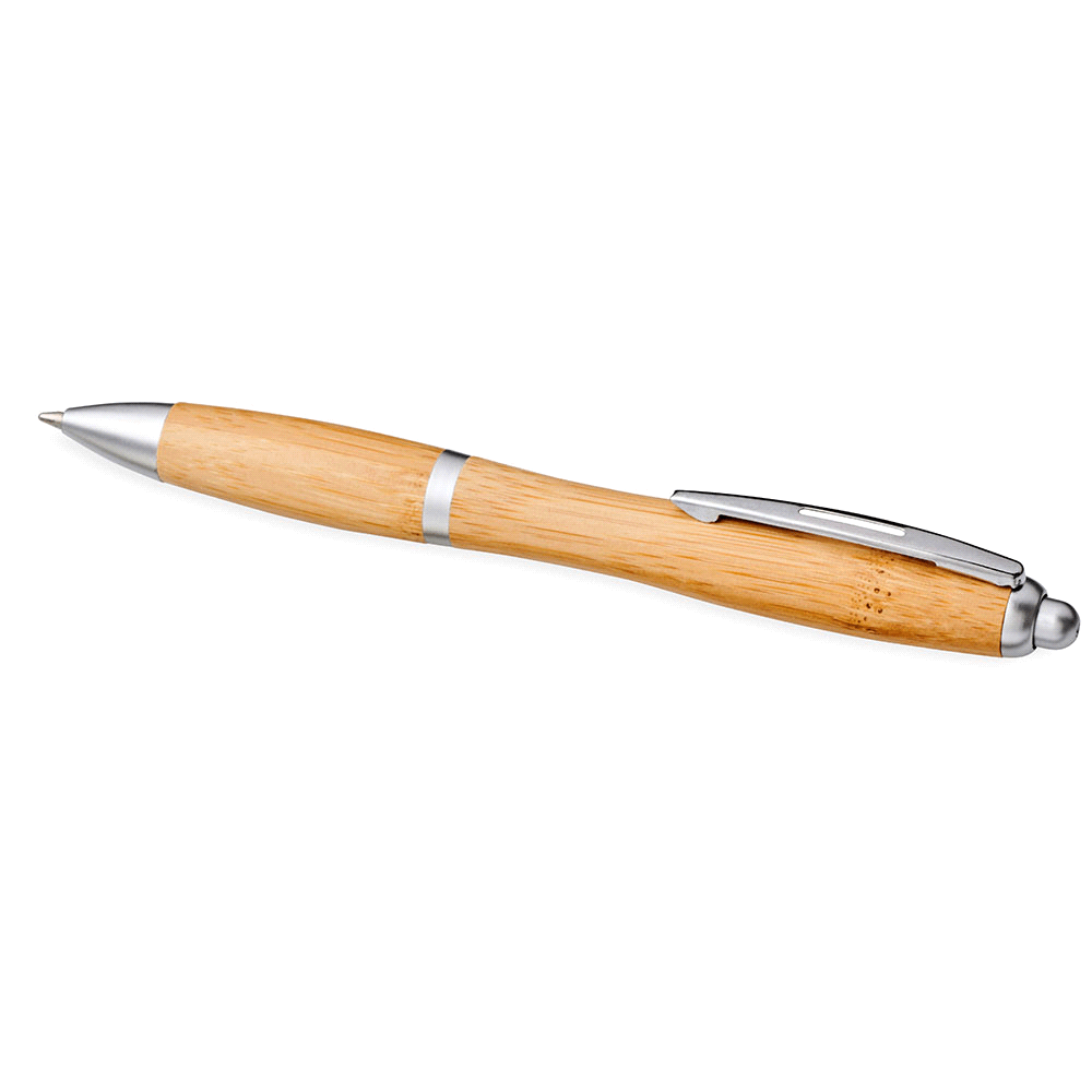 branded Nash Bamboo Ballpoint Pen, from our range of promotional Bamboo & Wood Pens