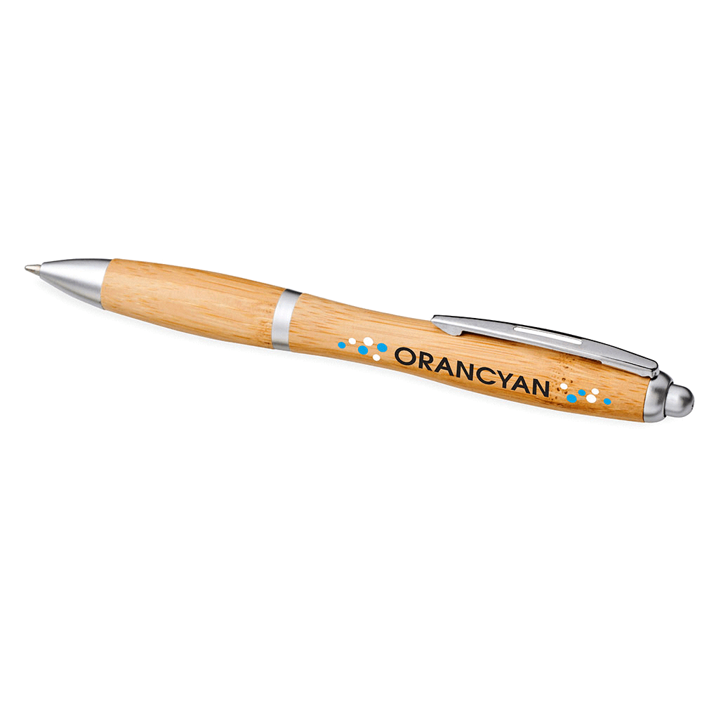 branded Nash Bamboo Ballpoint Pen, from our range of promotional Bamboo & Wood Pens