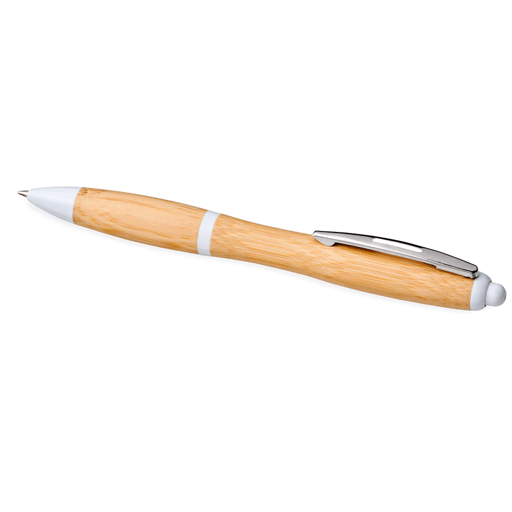 branded Nash Bamboo Ballpoint Pen, from our range of promotional Bamboo & Wood Pens