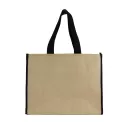 branded Laminated Jute Cooler bag, from our range of promotional Jute Shopping &amp; Tote Bags