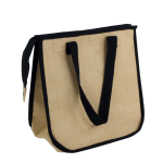 Jute Shopping &amp; Tote Bags - Laminated Jute Shopper with Insulation