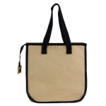 Jute Shopping &amp; Tote Bags - Laminated Jute Shopper with Insulation