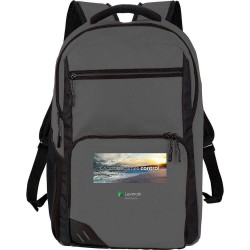 branded Rush 15 inch Computer Backpack, from our range of promotional Backpacks
