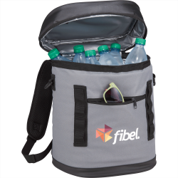 branded 20 Can Backpack Cooler, from our range of promotional Cooler Bags