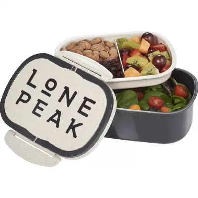 branded Plastic & Wheat Straw Lunch Box, from our range of promotional Cooler Bags