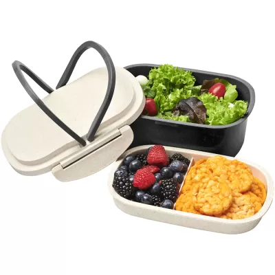 branded Plastic & Wheat Straw Lunch Box, from our range of promotional Cooler Bags