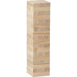branded Tumbling Tower Wood Block Stacking Game, from our range of promotional Executive Toys and Games