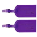 branded Coloured Luggage Tag, from our range of promotional Luggage Tags