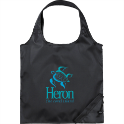 Non Woven Tote Bags - Bungalow Foldaway Shopper Tote