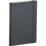 Promotional Journals &amp; Noteboooks  - Ambassador Carbon Fibre 5 x 7 JournalBook