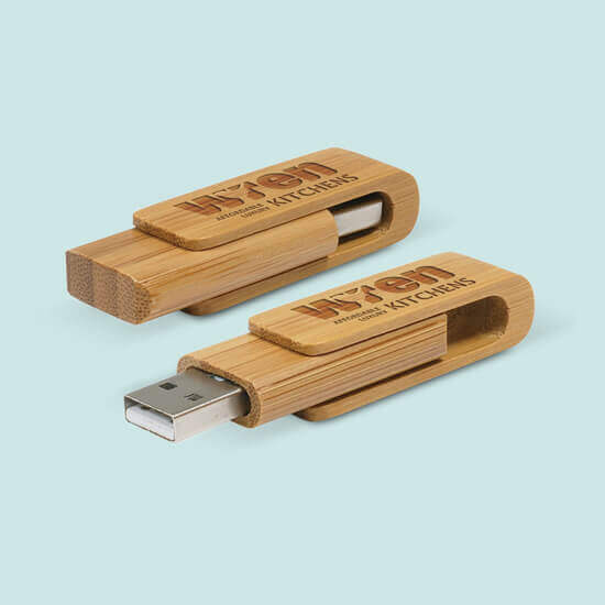 Wood & Bamboo Flash Drives