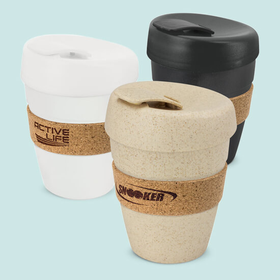 Reusable Coffee Cups - Plastic & Ceramic