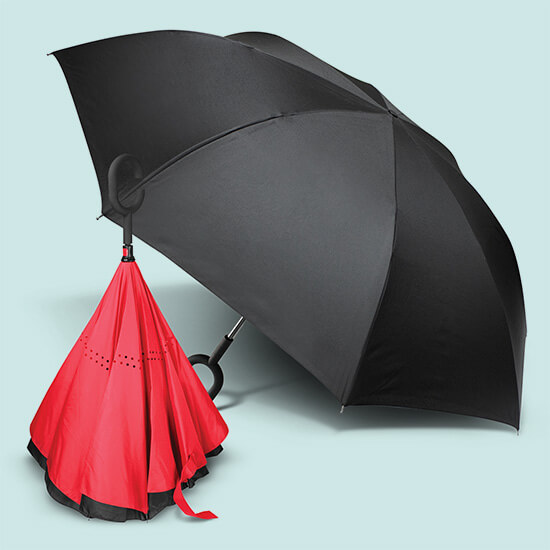 Inverted Umbrellas